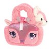 Aurora Small Glitter Fawn Fancy Pals Fashionable Stuffed Animal Pink 8" - image 3 of 4