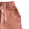 Kids' Organic Pull-on Shorts Orange Chambray - Jackalo - 3 of 4