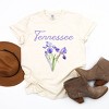 Simply Sage Market Tennessee Flower Colorful Garment Dyed Tee - 3 of 4