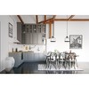Z-Lite Burren 1 - Light Pendant in  Matte Black/Chrome - 2 of 4