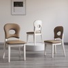 Luck Live 2 piece solid wood dining chair - 4 of 4