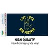 Star Trek Live Long And Prosper Automotive Bumper Sticker - 3 of 4