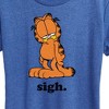 Women's - Garfield - Sigh Garfield Short Sleeve Graphic T-Shirt - 2 of 4