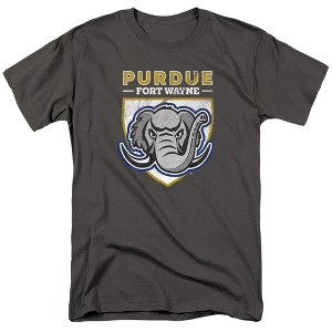 Men's Purdue University Fort Wayne Official Distressed Primary Logo Adult T-Shirt Purdue University Fort Wayne - 1 of 4