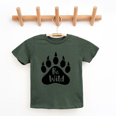 The Juniper Shop Be Wild Bear Paw Toddler Short Sleeve Tee