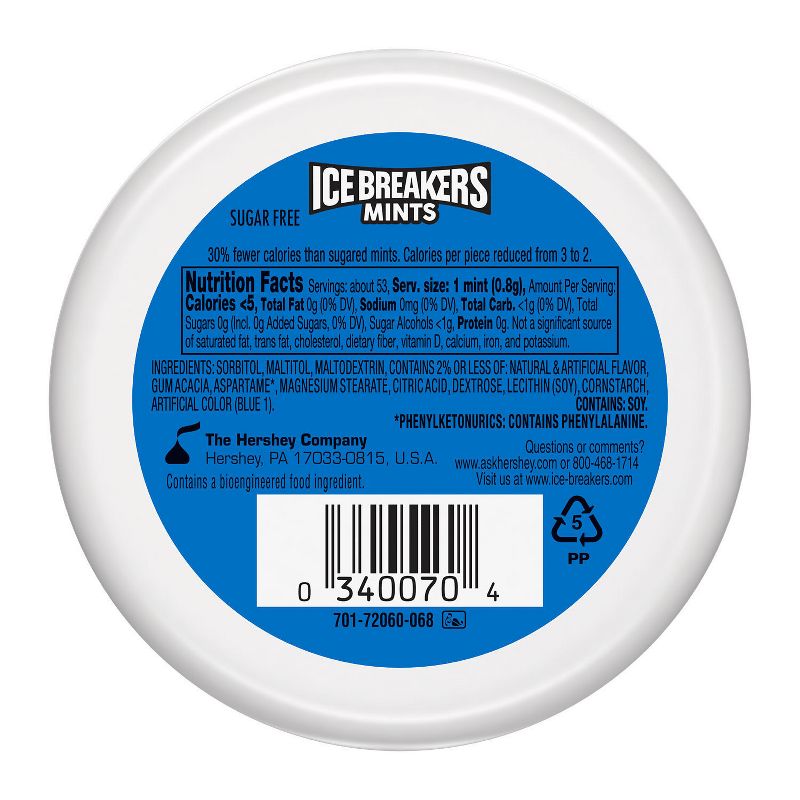 Ice Breakers Sugar Free Cool Mint Candies - 1.5oz, 3 of 6