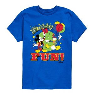 Boys' - Disney - Birthday Short Sleeve Graphic T-Shirt - 1 of 4