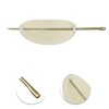 Unique Bargains Women's Classic Oval Hair Pins 4.92"x1.34"x0.79" 1 Pc - 3 of 3