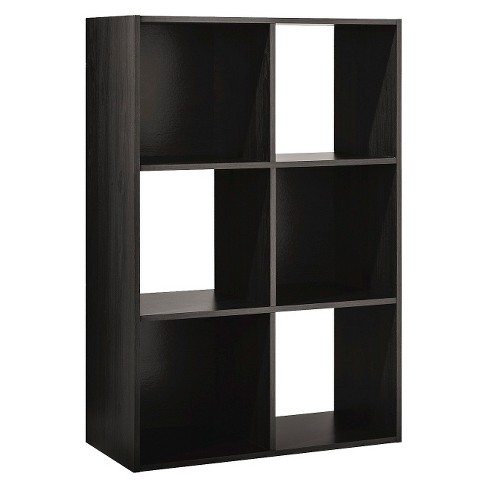 11 6 Cube Organizer Shelf Espresso - Room Essentials™