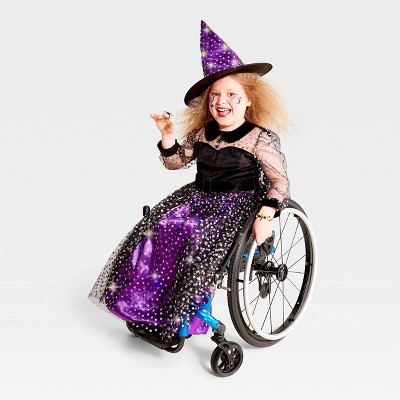 Kids' Light Up Starlight Witch Halloween Adaptive Costume Dress - Hyde and EEK! Boutique™