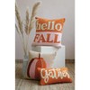 Shiraleah Hello Fall Pink & Orange Textured Decorative Pillow, Multi