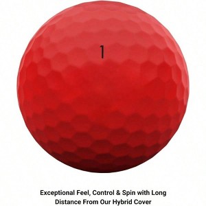 Golf Supersoft Golf Balls , Soft High Performance,Spin with Long Distance From Our Hybrid Cover - 1 of 4