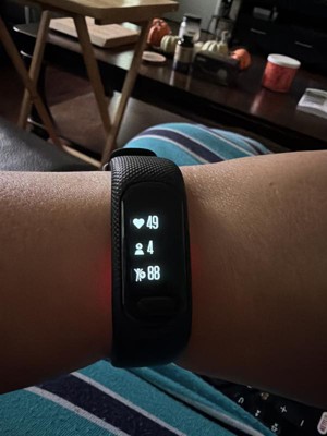 Garmin vivosmart 5 - Black Case with Cool Mint Band : Target
