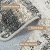 ABYNOW Area Rug – Machine Washable Soft Modern Abstract Carpet Non-Slip Floor Rug - 4 of 4
