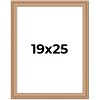 PosterPalooza | Weathered Yellow Picture Frame - UV Acrylic, Foam Board Backing, Hanging Hardware - 2 of 4