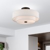Livex Lighting Meridian 3 - Light Semi-Flush Mount in  English Bronze - 4 of 4