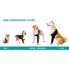 Suitical Recovery Single Sleeve for Dogs - Chest Circumference, Black - 3 of 4