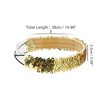 Unique Bargains Women's Elastic Band Sequins Headbands 1 Pc - 4 of 4