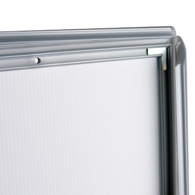 Black Acrylic Wall Mount Snap Poster Frame 20" x 30"