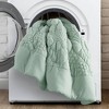 ChicFurnit Bedding Set Romantic Floral Comforter Set with Puffy Texture for Cozy Bedroom Vibes, Green, 13.78"*17.72"*6.69" - 4 of 4