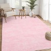 Acekool Washable Area Rug, Modern Solid Color Non Slip Large Throw Carpet, Foldable, Non Shedding for indoor,  Living Room, Dining Room - 2 of 4