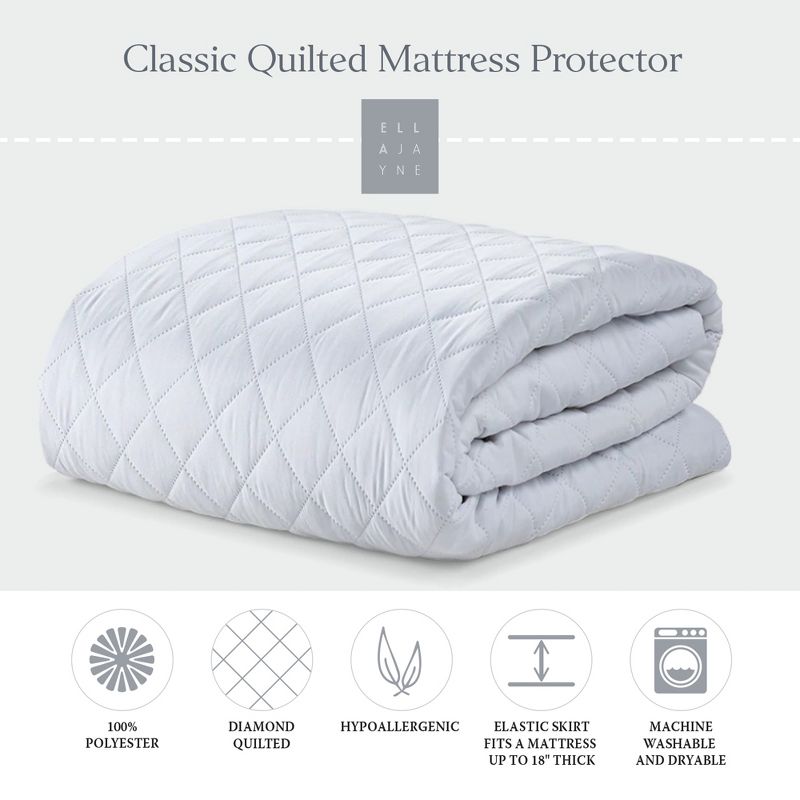Classic Quilted Mattress Pad, 1 of 6
