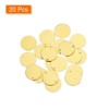 Unique Bargains Metal Wear Resistant Round Stamping Tags for Bracelet Dog Pet ID 20 Pcs - 3 of 4
