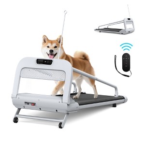 Electric Foldable Quiet Smart Pet Treadmill with 2.5HP Motor, Display, Adjustable Speed, for Small & Medium Dogs - 1 of 4