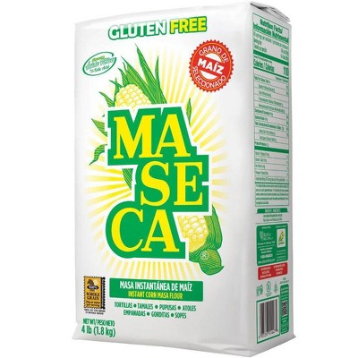 Maseca Gluten Free Instant Corn Masa Flour - 4.4 lbs
