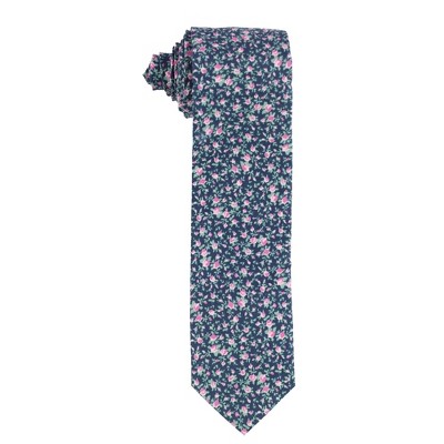 bar III Mens Watercolor Floral Self-tied Necktie