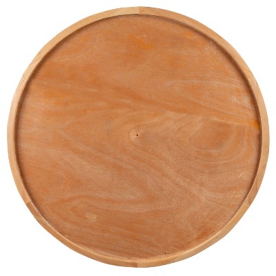 Eco-Friendly 30" Round Butcher Block Style Solid Wood Table Top