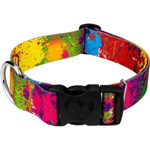 Country Brook Petz 1 1/2 Inch Deluxe Dog Collar - Groovy Collection - 1 of 4