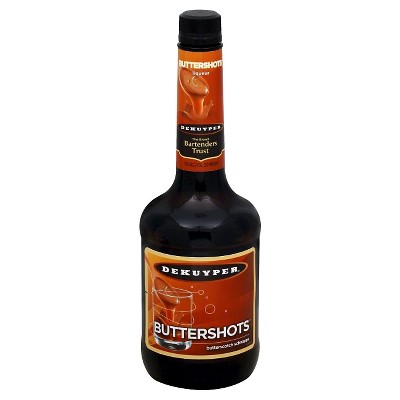 Dekuyper Buttershots Liqueur - 750ml Bottle : Target