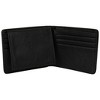 Adult Budweiser Black Bifold Wallet w/ Logo Patch and Flip-up ID Window - 2 of 3