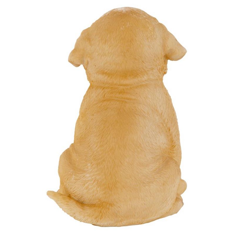 Design Toscano Yellow Lab Puppy Partner Collectible Dog Statue, 5 of 6