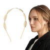 Unique Bargains Halloween Christmas Women's Exquisite Headbands Gold Tone 1Pc - 2 of 4