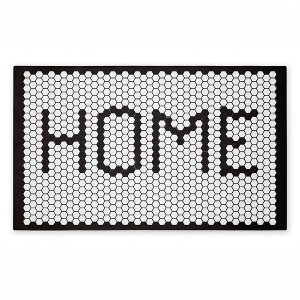 Stupell Industries Home Mosaic Pattern Printed Outdoor Door Mat, design by Elizabeth Tyndall, 18"x30" - 1 of 4