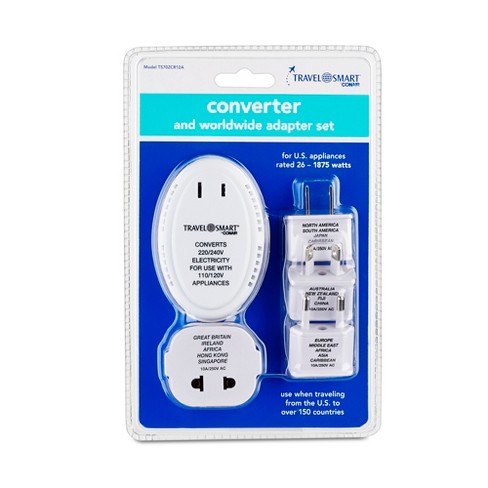 conair travel smart converter adapter combo unit