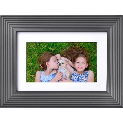 Child's Play 4-Frame Family Portrait Gallery with 1.5 Designer Mat