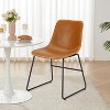 Pexfix Waterproof Faux Leather Dining Chair Set of 4 - 4 of 4