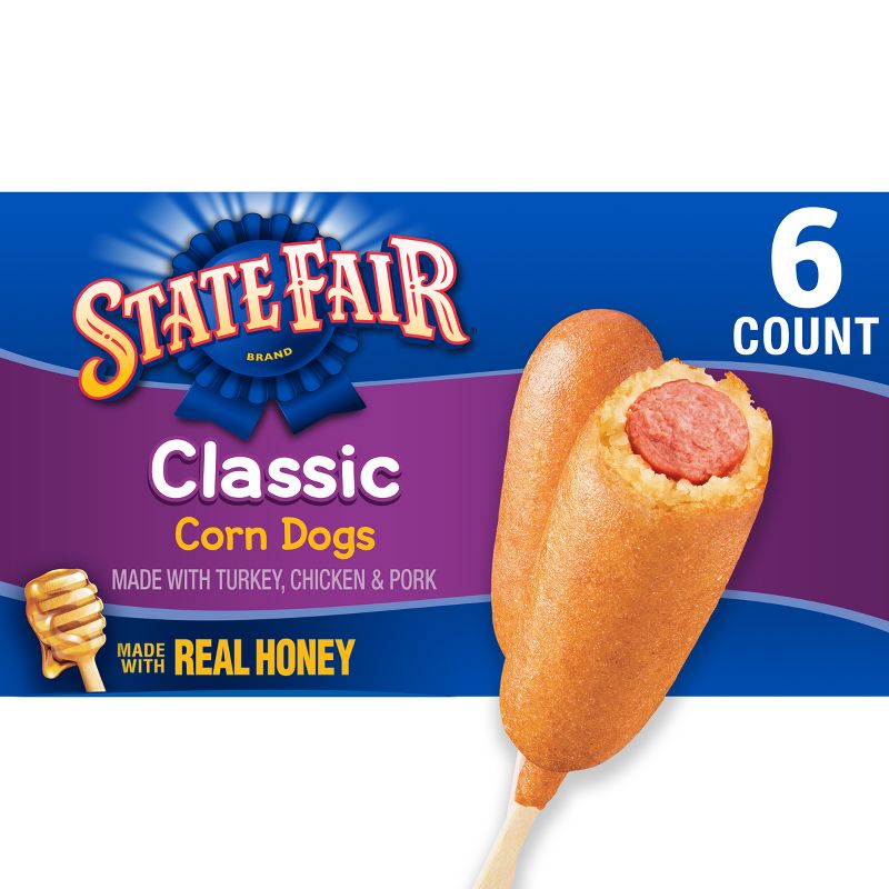 State Fair Classic Frozen Corn Dogs - 16oz/6ct, 1 of 10