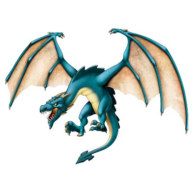 Beistle Jointed Dragon, 4' 3", (1/Pkg) Multicolored