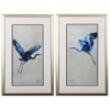 HomeRoots Set of Two Blue Heron Framed Art - 3 of 4