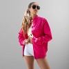 Members Only Women's Classic Iconic Racer Oversized Jacket - image 2 of 4