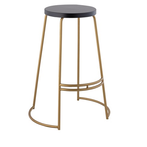 Dhp fusion metal fashion backless counter stool