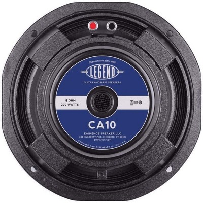 EMINENCE 10"SPKR/200W/2"VC/8OHMS/FERRITE LEGENDCA108