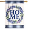 Briarwood Lane House Flag 40x28 For Outdoor Lavender Home Burlap Spring House Flag Flag For Spring House Flag - 2 of 4
