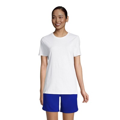 Lands' End School Uniform Women's Short Sleeve Feminine Fit Essential T-shirt