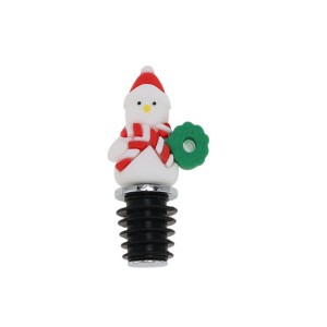 Unique Bargains Star Top Large Silicone Ring Christmas Tree Stopper Aluminum Alloy TPE 1 Pc - 1 of 3