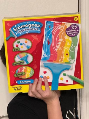 Creativity for Kids Squeegeez Magic Reveal Craft Kit: Mermaid - Dot  Painting Art Kits for Kids, Cool Mermaid Gifts for Girls and Boys Ages 7-12+